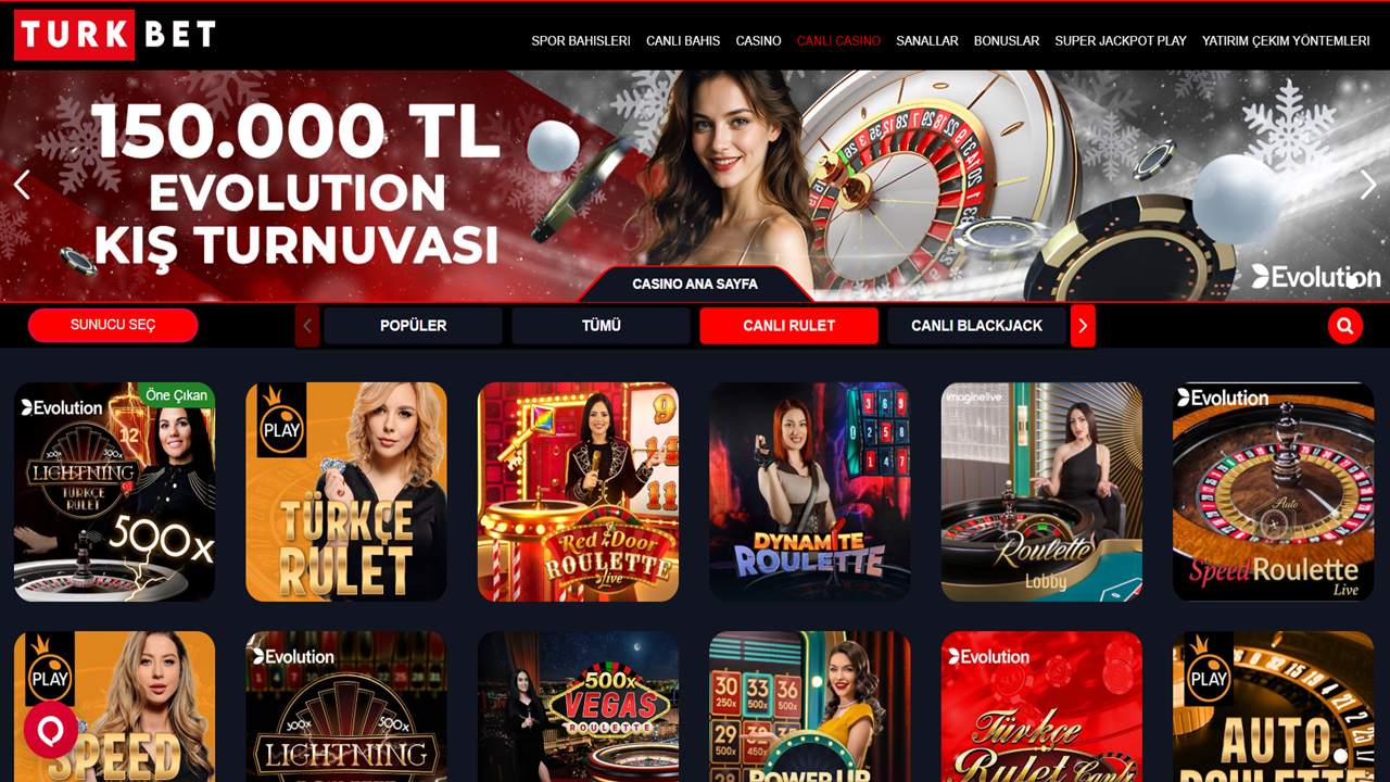 Türkbet Rulet Güvenilir mi? – Türkbet Rulet Türleri